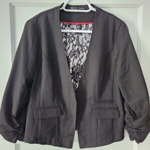 Maurices 3/4 sleeve Jacket XL Black